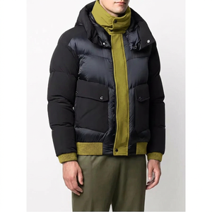 Lightweight Men's Winter <b>Jacket</b> Zipper 100% <b>Duck</b> Puffer Padded Satin Fabric Anti-Wrinkle High Street Style Sleeveless Drum - Product Image 6