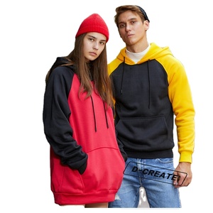 Men's Custom <b>Oversized</b> Heavyweight Cotton <b>Hoodies</b> Plain Pullover Gym Sweatshirts Streetwear in <b>Black</b> for Winter - Product Image 6