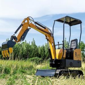 รับส่งฟรี รถขุด 2 ตัน เครื่องยนต์ Kubota มาตรฐาน EPA รถขุดขนาดเล็กสำหรับฟาร์ม รถขุดขนาดเล็ก 1 ตัน 2 ตัน ราคาถูก รถขุดตีนตะขาบขนาดเล็ก - Product Image 6