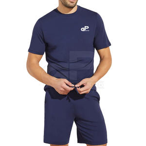 Conjunto de pantalones cortos informales para hombre, flexibles, cómodos y transpirables, perfectos para gimnasio, correr, hacer ejercicio y actividades diarias de verano - Product Image 2