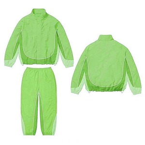 Custom Windbreaker Set Jacket Pants Lightweight Casual Outdoor Fashion Comfortable Breathable Daily Wear Nylon Windbreak Set - Product Image 5