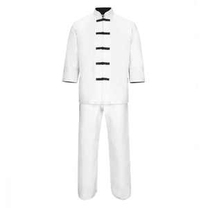 Nuevo Diseño 2026 Uniformes de Kung Fu de Alta Calidad en Color Sólido, Todas las Tallas, Ropa Deportiva, Fabricación de Alta Calidad, Servicio OEM - Product Image 1