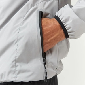 Chaqueta Cortavientos Ligera para Hombre, Recubierta de Nailon, con Capucha, Cierre de Cremallera, Impermeable 10,000mm, para Actividades al Aire Libre, Lluvia, Viajes, Senderismo - Product Image 6