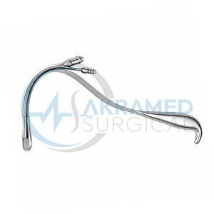 Premium Harrington Fiber <b>Optic</b> Suction Retractor Stainless Steel Plastic Surgery Surgical <b>Instrument</b> CE Certified - Product Image 2