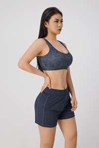 Sujetadores Deportivos de Alta Sujeción Personalizados para Mujer, Resistentes a Impactos, Ecológicos, Tallas Grandes, Secado Rápido, Transpirables, para Yoga (Spandex/Poliéster) - Product Image 3