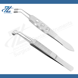 Pinzas Profesionales de Acero Inoxidable para Volumen de Pestañas, Punta Redondeada, Precisión, Ecológicas, Duraderas, con Logotipo Personalizado, Herramienta de Belleza - Product Image 2