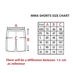 Shorts de MMA Personalizados de Alta Calidad, Secado Rápido, Elásticos, para Gimnasio, Fitness, Entrenamiento Deportivo, Proveedor - Product Image 3