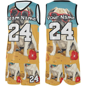 Basketball Uniform Advanced Sports Jersey Shorts Set Breathable Lightweight <b>Athletic</b> Team Apparel Wholesale Factory - Product Image 1