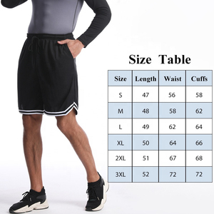 Pantalones Cortos Deportivos Casuales para Hombre, Talla Grande, de Marca Propia, de Secado Rápido, Cintura Elástica, para Gimnasio, Verano - Product Image 4