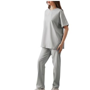Wholesale Custom Custom Women Activewear Tracksuit Fitness Gym Clothing Casual Workout Outfit <b>Sweatpants</b> Sport <b>Set</b> Fashion - Product Image 3
