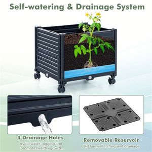 Jardinière surélevée d'extérieur haut de gamme – Pots et jardinières pour une présentation de jardin unique - Product Image 6