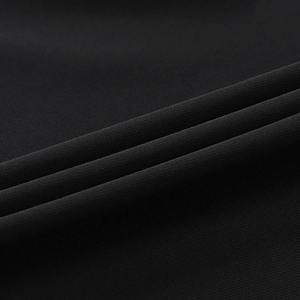 Pantalon de survêtement noir pour homme, taille élastique avec cordon de serrage, décontracté, respirant, poches latérales, en polyester tricoté, idéal pour l'automne - Product Image 6