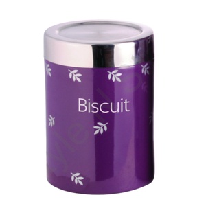 Canister Biscuit Color Tea Coffee and Sugar Storge With High Qualaty Canister Set Steel <b>Kitchen</b> <b>Storage</b> Stainless Steel - Product Image 1