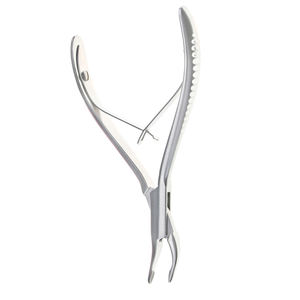 Rongeur à os Beyer incurvé de qualité supérieure, finition Dall, double ressort, en acier inoxydable allemand, certifié CE par Dentavex - Product Image 2
