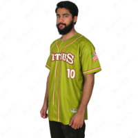 Maillots de baseball tricotés sur mesure Crew Fitness conçus pour les professionnels et les amateurs-T-shirts pour hommes en jersey vierge personnalisé