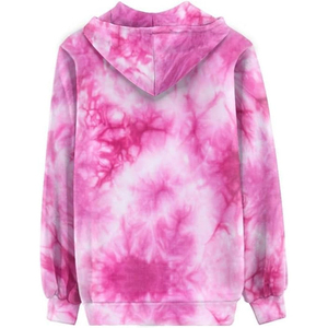 เสื้อฮู้ดดี้ผู้หญิงทรงหลวม แขนยาว ผ้าพรีเมียม สีสันสดใส ไม่ซีดจาง ลายมัดย้อม แบรนด์ Solid Trader Gorgeous Vibrant Shades - Product Image 4