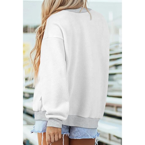 Sudadera Reversible Personalizada para Mujer, con Nombre de Equipo Escolar, Cuello Alto, para Jornadas de Juego, 100% Personalizada - Product Image 6