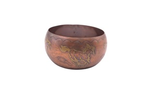 Nouveau design – Bracelet manchette ouvert en cuivre pour femmes et hommes – Bracelets manchette tendance pour personnes âgées - Product Image 2