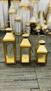Lanterne à bougie en fer artisanale, pot en verre décoratif, style islamique, décoration d'intérieur, couleur et taille personnalisées, durable, portable, Noël, Pâques - Product Image 4