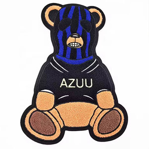 Parches Termoadhesivos de Chenilla con Logotipo 3D y Letras Grandes para Ropa, Bolsos y Gorras, Venta al Por Mayor - Product Image 5