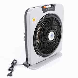 Ventilateur mural électrique haut de gamme de 16 pouces, haute vitesse, robuste, en plastique, design carré de luxe, 3 vitesses, air puissant - Product Image 3