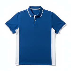Vente en gros de chemises pour hommes, design personnalisé, respirantes, style décontracté chic, tricotées, OEM, teintes en pièce, polyester/coton - Product Image 1