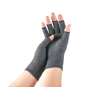 Guantes de Ciclismo para el Cuidado de las Articulaciones, Guantes de Medio Dedo con Agarre de Felpa, Material de Algodón, Guantes Ortopédicos de Medio Dedo - Product Image 3