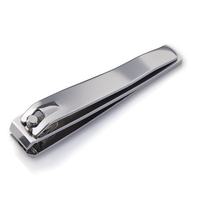 Coupe-ongles NGHIA NC.01 en acier inoxydable gris, outil de soin des cuticules, manucure, salons de beauté, écoles, OEM accepté