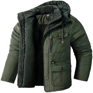 Fleece Lined <b>Parka</b> <b>Jacket</b> Warm Winter Outdoor Coat Waterproof Comfortable Hooded Outerwear Wholesale Factory Repellent - Product Image 1