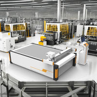 Máquina Cortadora automática de cartón para máquina cortadora de cartón precio barato plotter de fabricación de cartón plegable