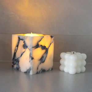 Nawgnail Calacatta Viola Marble Toothbrush <b>Holders</b> for Bathroom, Natural Marble Canisters, <b>Makeup</b> Brush <b>Holder</b> Countertop - Product Image 1