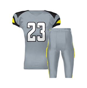 New Elite Custom American Football Uniform Team Jersey Pants Set Breathable Durable Club <b>School</b> League OEM Factory Supplier - Product Image 2