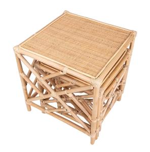 Juego de mesas de sofá modernas, mesa de centro de ratán, muebles minimalistas para el hogar, calidad excepcional - Product Image 2