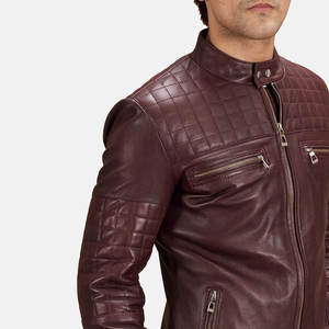 Diseño Único, Personaliza tu Chaqueta de Cuero para Motocicleta, Precio Económico, Chaquetas de Cuero para Motocicleta de la Mejor Calidad para Hombre - Product Image 4