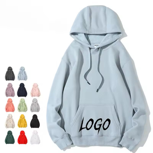 Customizable Cotton/Polyester <b>Pullover</b> Hoodie Front Logo Screen printing Embroidery Embossed Unisex Winter - Product Image 2