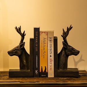 ที่กั้นหนังสือโลหะสวยงามน้อยที่สุดออกแบบให้สะอาดพื้นผิวเรียบเหมาะสำหรับการประหยัดพื้นที่และการตั้งค่าการเน้นตกแต่ง - Product Image 2