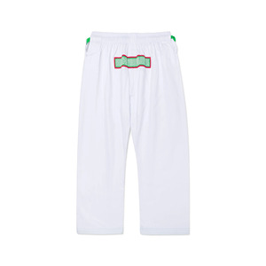 Kimono Blanco de BJJ, Uniforme 100% Algodón, Logotipo Bordado en la Manga Izquierda, Corte Regular, Unisex, Ropa de Artes Marciales para Adultos - Product Image 3