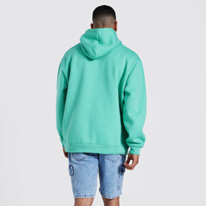 Sweat à capuche surdimensionné pour homme en coton 100% écologique de haute qualité, 240g, imprimé à l'écran avec logo personnalisé, brodé - Product Image 4
