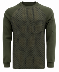 <b>Flame</b> Retardant Cotton Workwear <b>Shirt</b> Custom Safety Uniforms Custom Logo UV Printing High Quality Unisex Factory Construction - Product Image 2