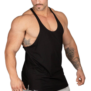 OEM Men's Gym <b>Tank</b> <b>Top</b> Knitted 100% Cotton Eco-Friendly Breathable Quick Dry Print Customizable Sporty Sport <b>Tank</b> <b>Tops</b> Training - Product Image 4