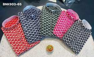 Ensemble Kurta et pyjama en rayonne lourde traditionnelle indienne de qualité supérieure avec broderies, à prix de gros, fournisseur indien - Product Image 6