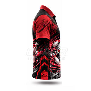 Jersey de Boliche Personalizado Premium, Transpirable, Antibacterial, de Secado Rápido, Tallas Grandes, MOQ Bajo - Product Image 6