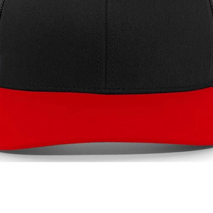 หมวกแก๊ปทรง Trucker สองสี ตาข่ายด้านหลัง ปรับขนาดได้ ปีกโค้ง ระบายอากาศดี ด้านหน้าโฟม รับทำโลโก้ตามสั่ง OEM แบรนด์ส่วนตัว - Product Image 3