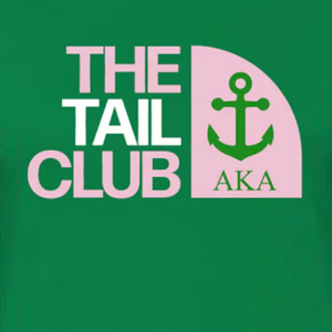 AKA เดอะ เทล คลับ 13 เสื้อยืดสีเขียว คอตตอนพรีเมียม คอกลม แขนสั้น นุ่ม ระบายอากาศได้ดี เสื้อยืดกราฟิกสำหรับผู้หญิง - Product Image 4