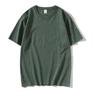 Produit neuf d'usine, 100% coton, poids lourd 280 grammes, t-shirts personnalisés, couleur personnalisée, col rond, surdimensionné, logo brodé, t-shirt pour femme - Product Image 3