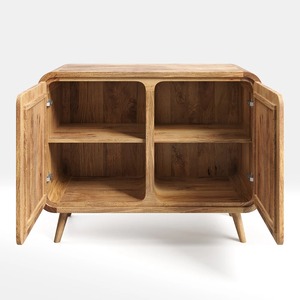 High Quality Solid Wood <b>Sideboard</b> Cabinet Storage Unit with Doors for Living Room Dining Room Hotel Apartment Furniture Export - Product Image 4
