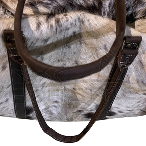 Bulk Genuine Leather Duffle <b>Bags</b> Large Capacity Handcrafted Cowhide Hair Hide <b>Bag</b> Overnight <b>Weekender</b> Travel <b>Bags</b> For <b>Men</b> - Product Image 4