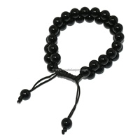 Pulsera de Cuentas de Plata con Ágata y Cuarzo Ahumado para Sanación Natural, Regalo Religioso Hindú de Compromiso para Mujeres, Mejor Proveedor