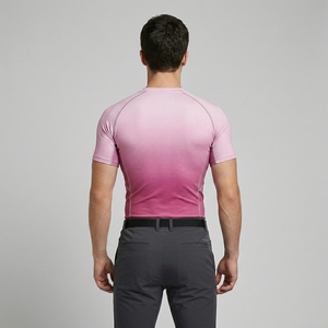 Custom Men Compression Half Sleeve Shirt Athletic Fit Quick Dry Gym Training Sports Performance Base Layer Top Wear - Product Image 6