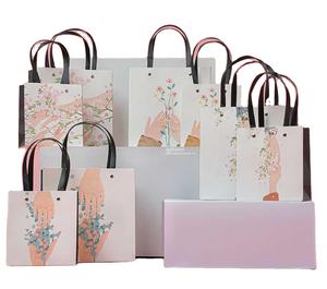 ถุงกระดาษคราฟท์ออกแบบเองได้ถุงของขวัญมีที่จับถุงใส่กระดาษขอบคุณสำหรับร้านบูติก - Product Image 5